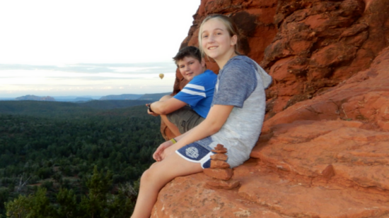 Checking out the gorgeous views in Sedona with Adventures by Disney