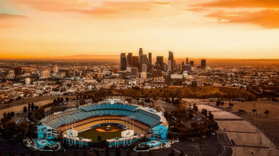 Watch a game at Dodgers stadium during your 3 day itinerary for Los Angeles.