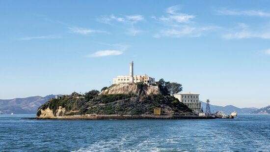 View of Alcatraz, one of the top things to do in San Francisco with a teen