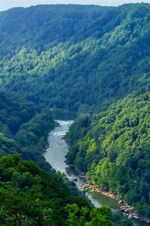Choose your adventure at Adventures on the Gorge in West Virginia has whitewater rafting, zip lines, aerial obstacle courses, hiking and more (Photo Philadelphia TMOM Sarah Ricks) 