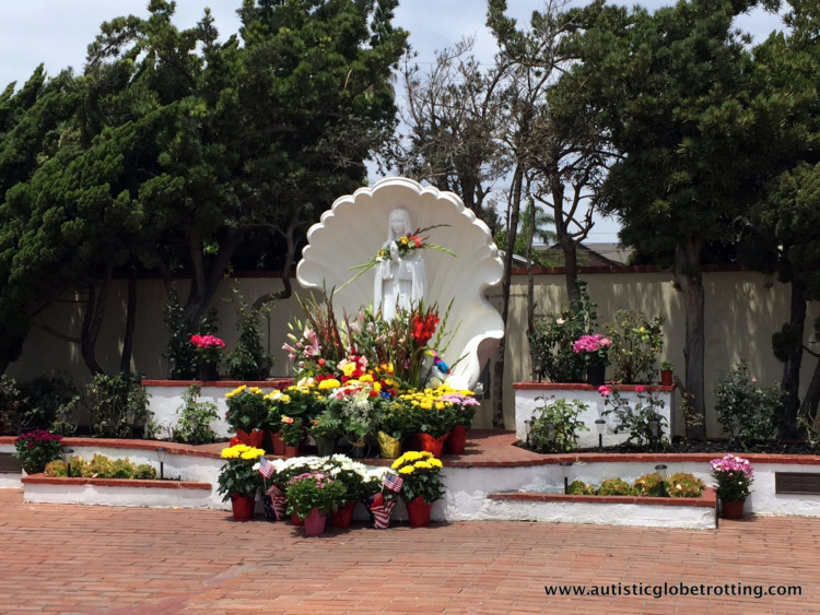 Exploring Long Beach California with Kids may take you past this shrine.