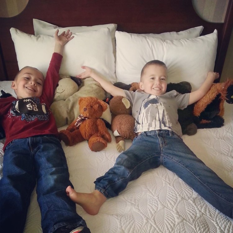 Behind Closed doors: Inside a Hotel Room with Kids