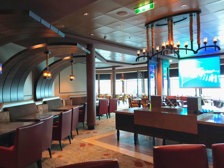 Tuscan Grille is an outstanding restaurant you can expect on Celebrity Reflection.
