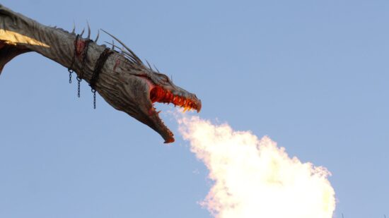 Wait for the Dragon on top of Gringott's Bank to breathe fire! It's a neat experience!