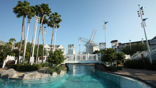 Pool at the Disney Yacht Club Resort at Walt Disney World